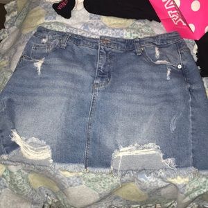 Jean skirt